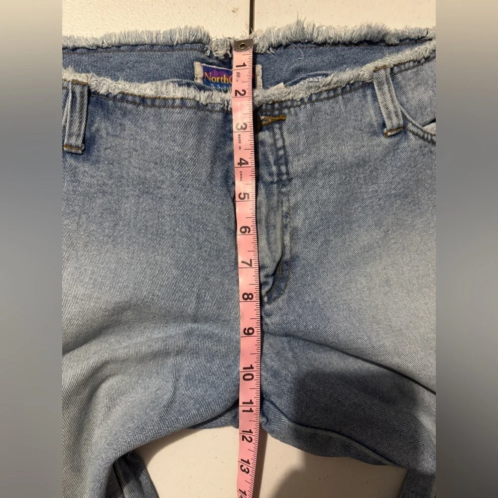Y2K style light denim flare jeans - Picture 5 of 6